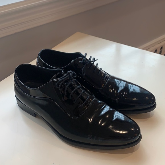 Suitsupply Black Tuxedo Shoes 